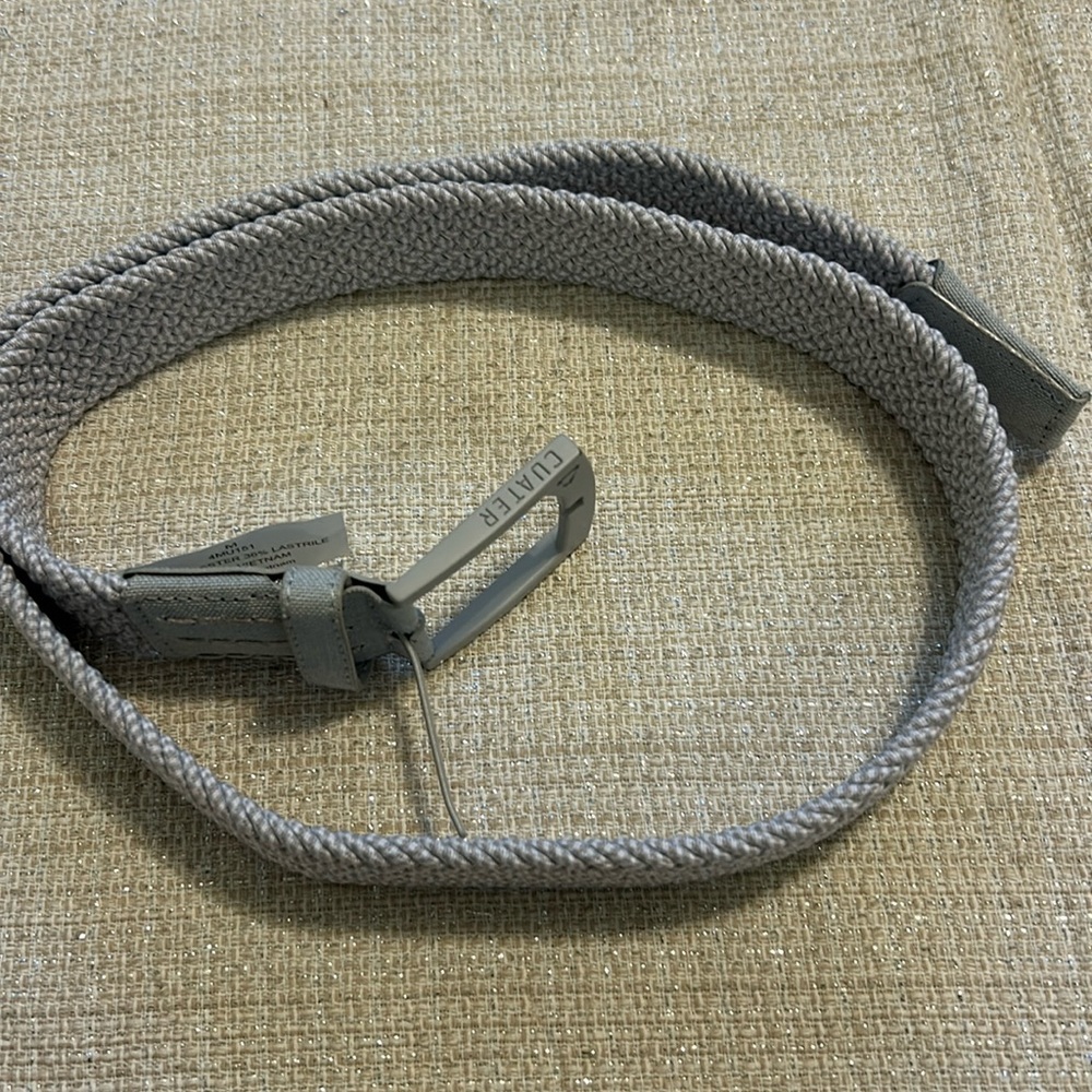 Cuater  women’s  Elastic grey belt.